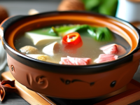 火锅锅底文化探秘，清汤与麻辣的味蕾之旅，锅底文化探秘，清汤与麻辣的味蕾之旅