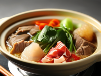 火锅流派科普，老北京涮羊肉、海南椰子鸡锅的烹饪艺术与风味特点，文化探秘，老北京涮羊肉与海南椰子鸡锅的